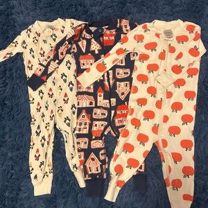 Hanna Anderson Lot of Footless Pajamas
